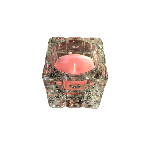 شمع معطر و دستساز آروما،ظرف کریستال کد ۳۳۵