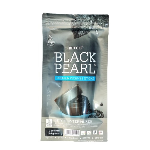 عود دستساز۸۰ گرمی black pearl‌ از برند betco